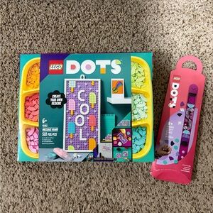 LEGO DOTS Purple & Multicolor Tile Message Board Kit